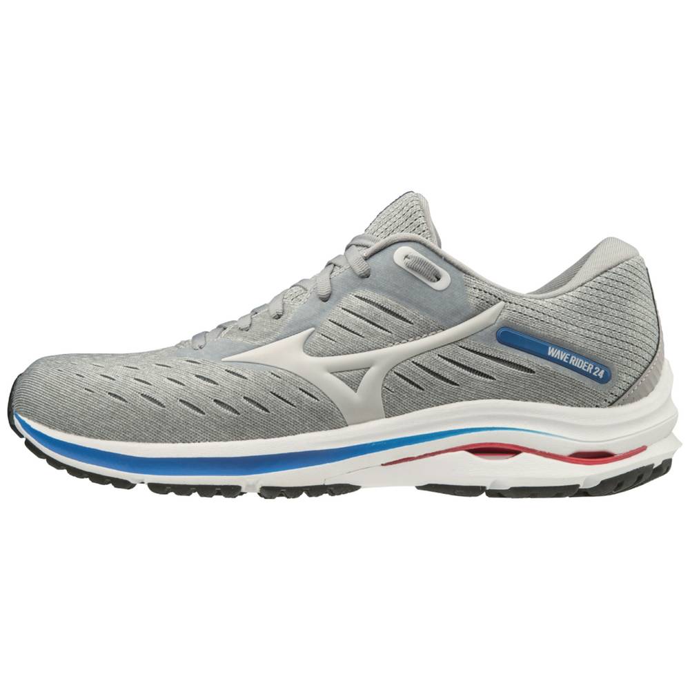 Zapatillas Running Mizuno Wave Rider 24 Hombre Gris Comprar XBFS-38517